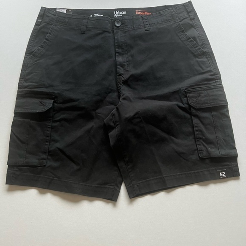 NWT Men's Urban Pipeline™ Super Flex Stretch Ripstop Cargo Shorts 42x11 (E3)